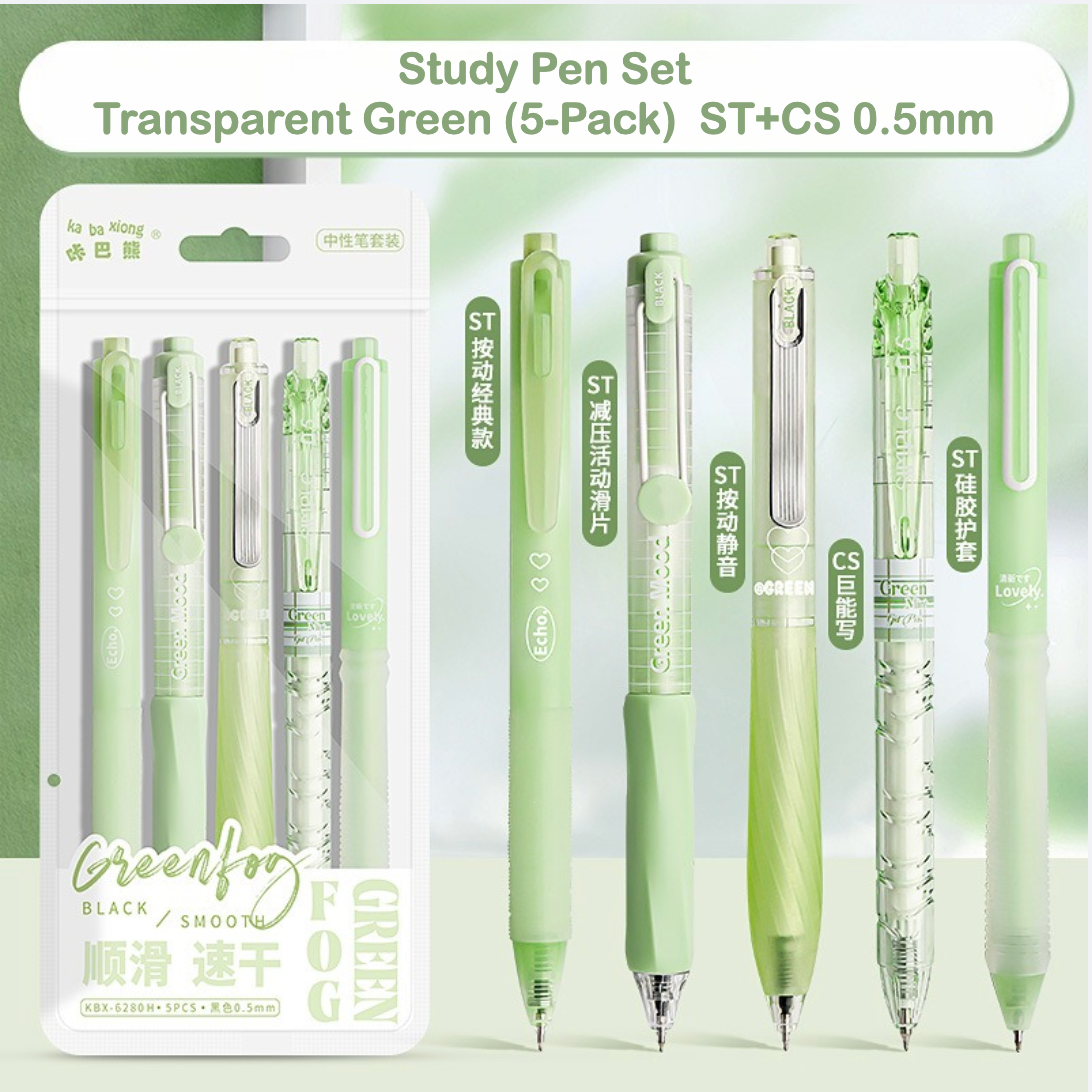 High-Quality Study Gel Pen – Retractable, Quick-Dry, Aesthetic Design