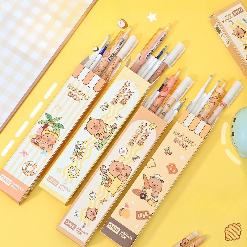 Creative cute blind box pen press gel pen student gifts learning stationery