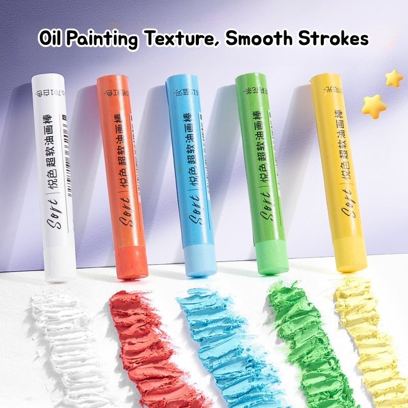 DIY Oil Pastel Painting Kit (13-piece set)