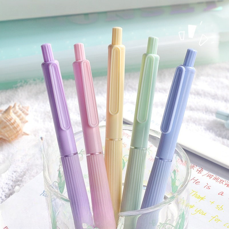 Morandi Press Pen – Pastel Neutral Colors for Notes & Journaling