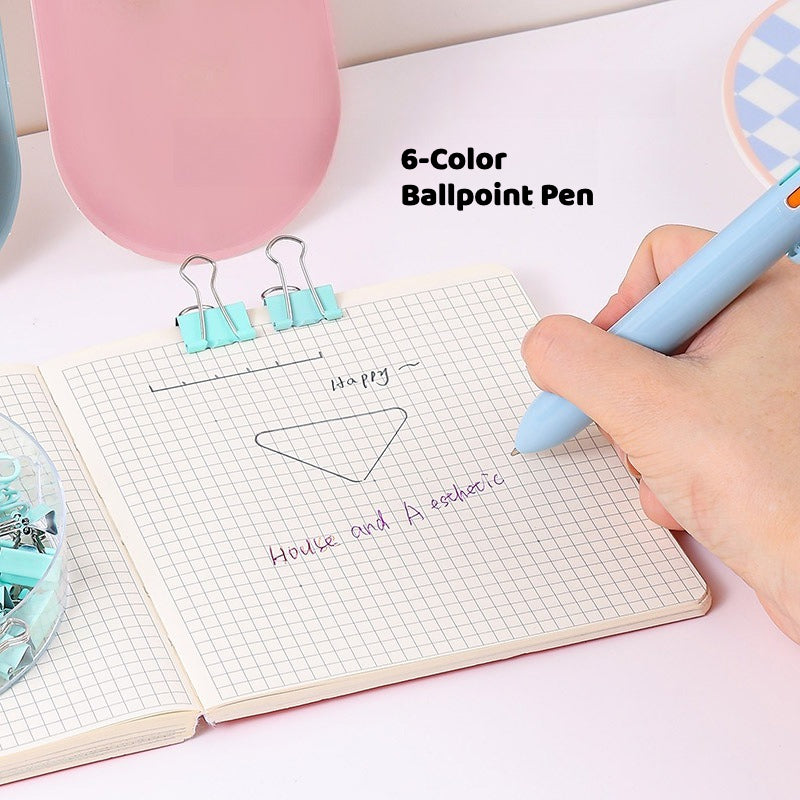 7-Piece Stationery Gift Set – Pens & Correction Tape