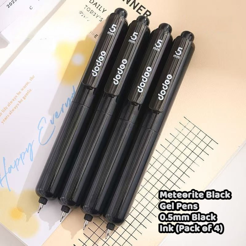 BlueFruit Gel Pen Set – Pastel, 0.5mm, 4 Pack