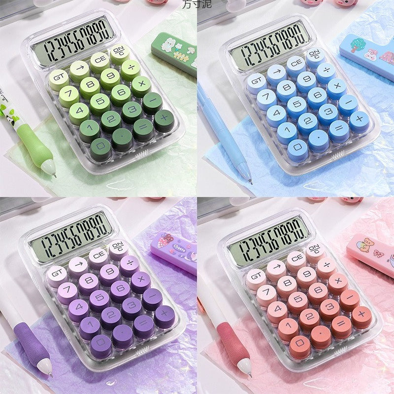 Transparent Colorful Key Calculator