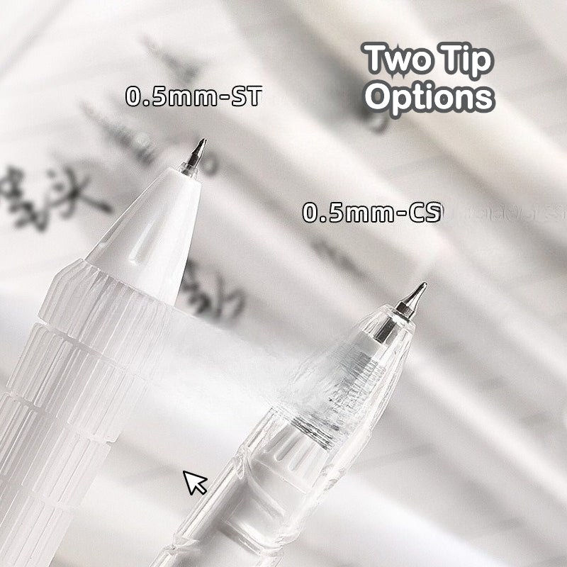 High-Quality Study Gel Pen – Retractable, Quick-Dry, Aesthetic Design