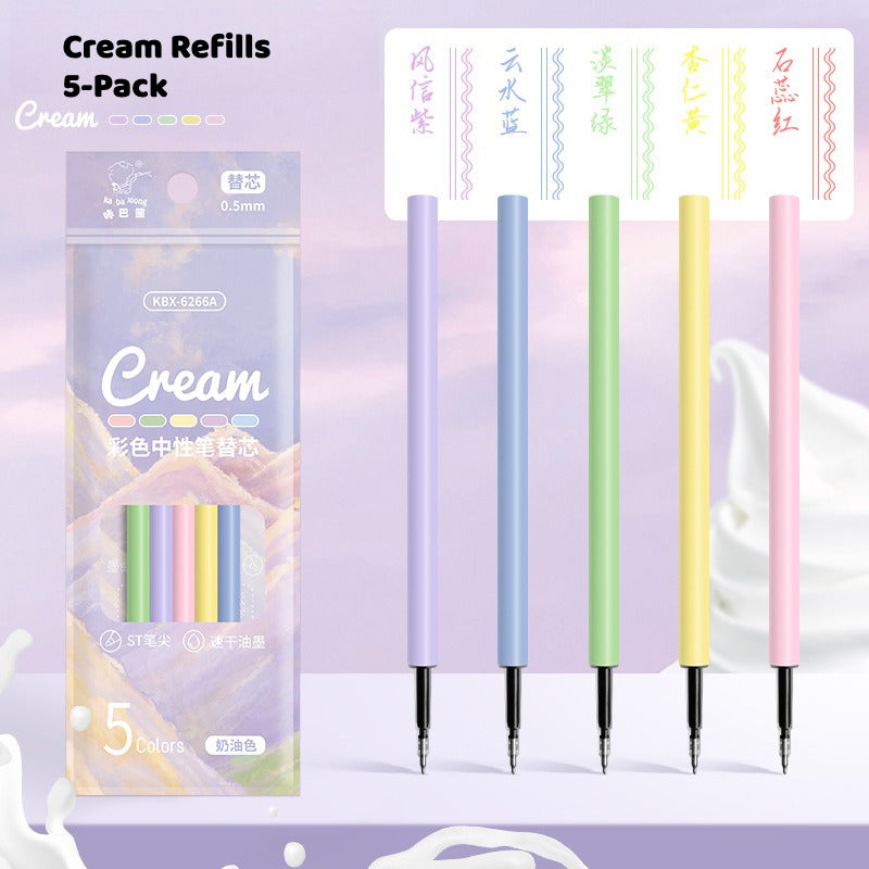 Morandi Press Pen – Pastel Neutral Colors for Notes & Journaling