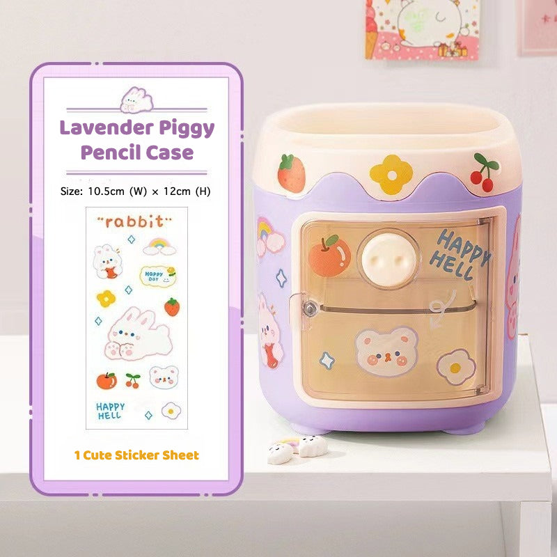 Kawaii Pencil Storage Box – Cute & Practical Organizer