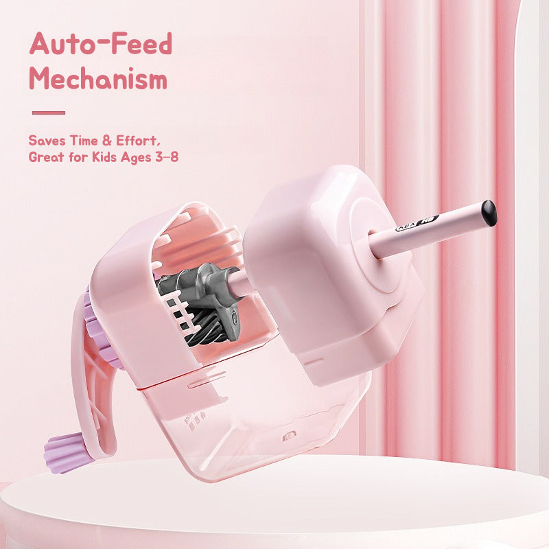 Hand-Crank Pencil Sharpener – Cute Cartoon Series