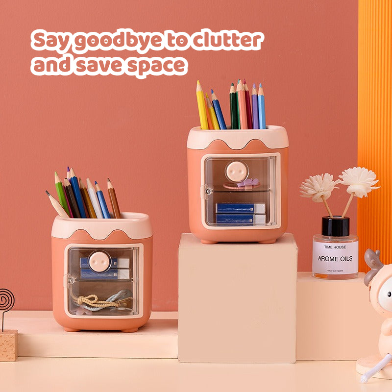 Kawaii Pencil Storage Box – Cute & Practical Organizer