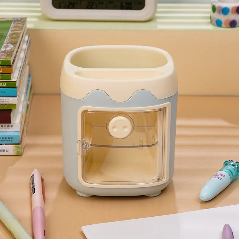 Kawaii Pencil Storage Box – Cute & Practical Organizer