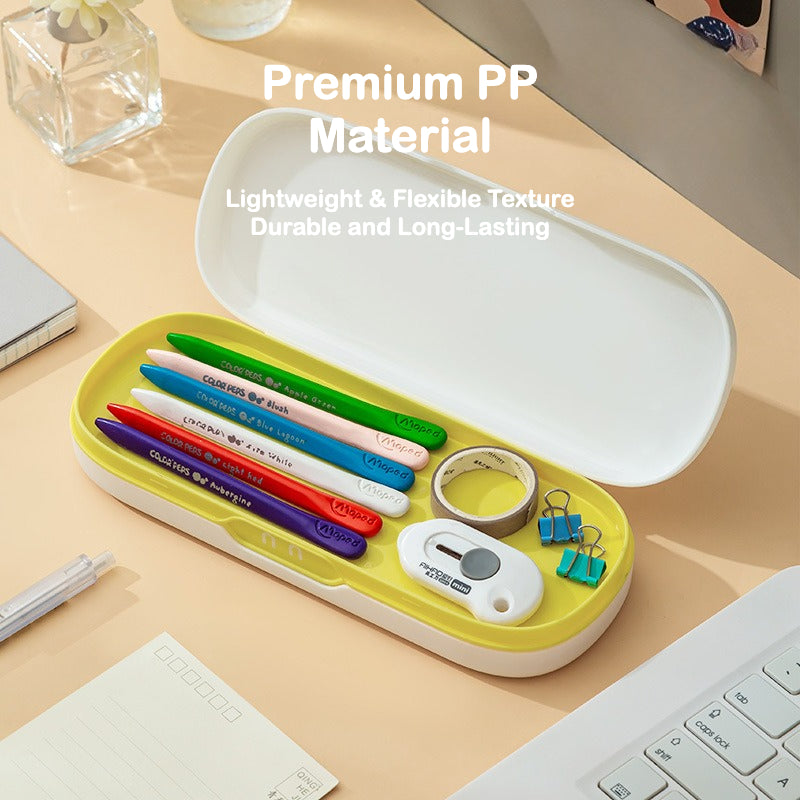 Robot Double-Layer Pencil Case – Cute & Practical Storage