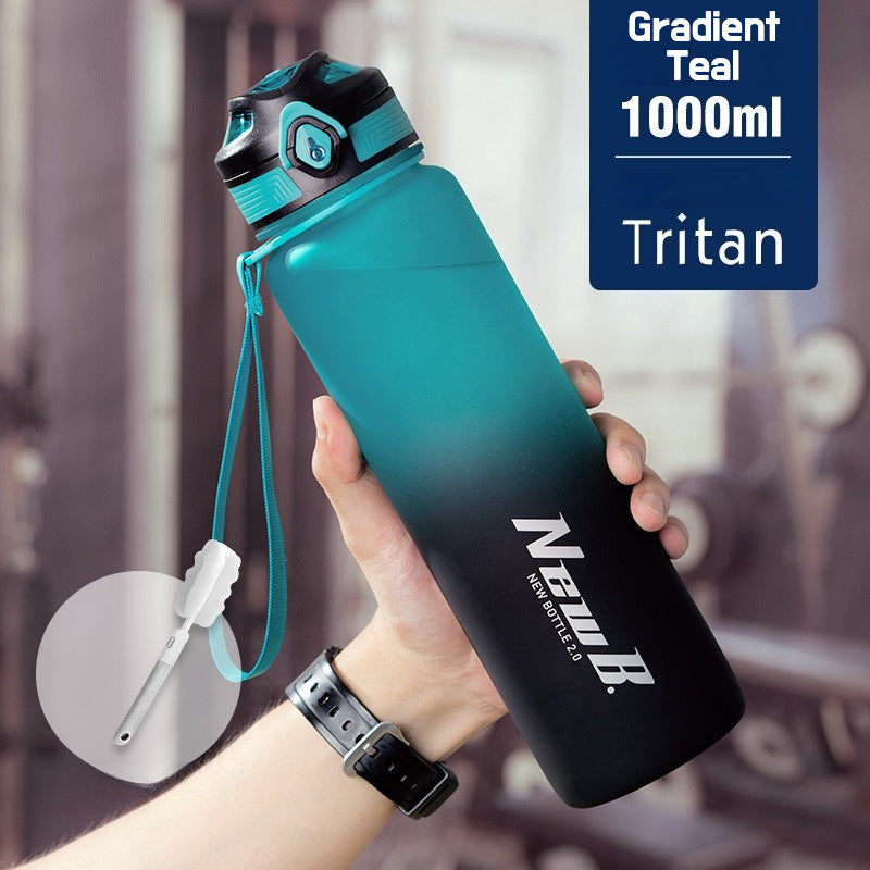 BPA-Free Tritan Gym Bottle with One-Touch Lid