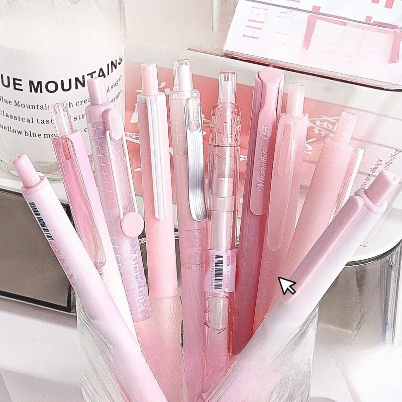 High-Quality Study Gel Pen – Retractable, Quick-Dry, Aesthetic Design