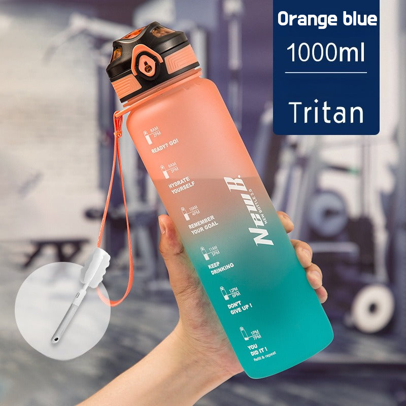 BPA-Free Tritan Gym Bottle with One-Touch Lid
