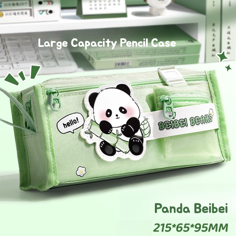 Cute Large Capacity Cartoon Pencil Case – Multiple Styles