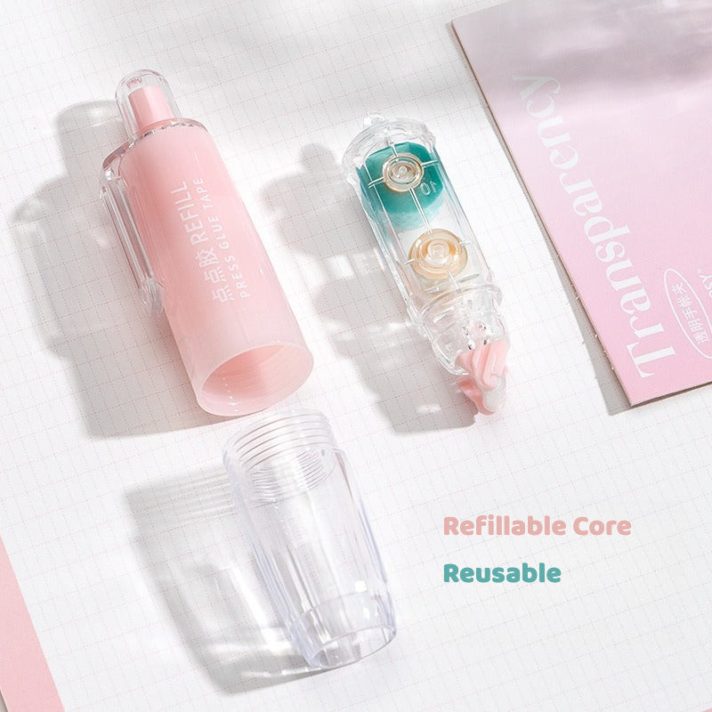 Dot Glue Pen – Refillable Transparent Adhesive
