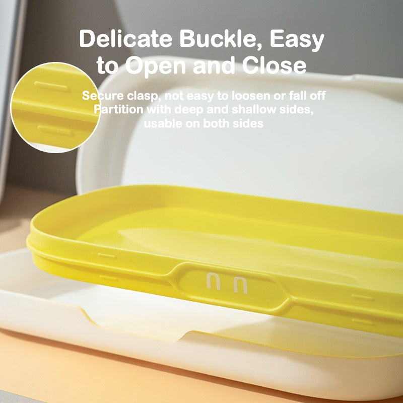 Robot Double-Layer Pencil Case – Cute & Practical Storage